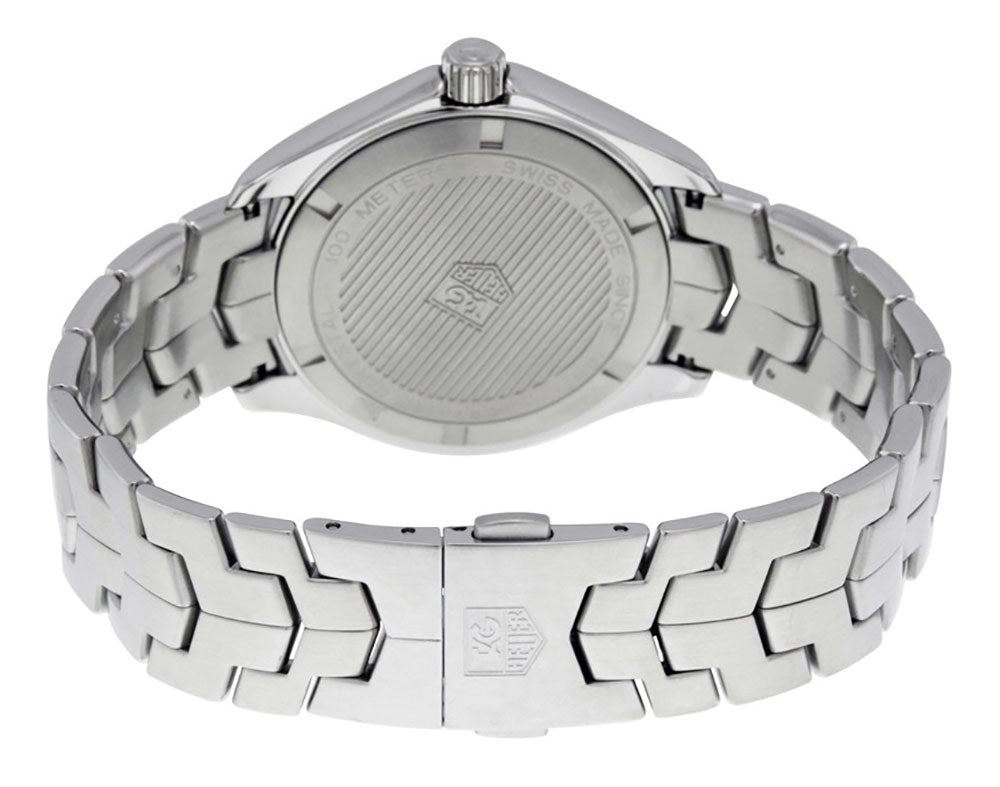 TAG Heuer Link Stainless Steel Silver Dial Date Quartz Mens Watch WAT1111.BA0950