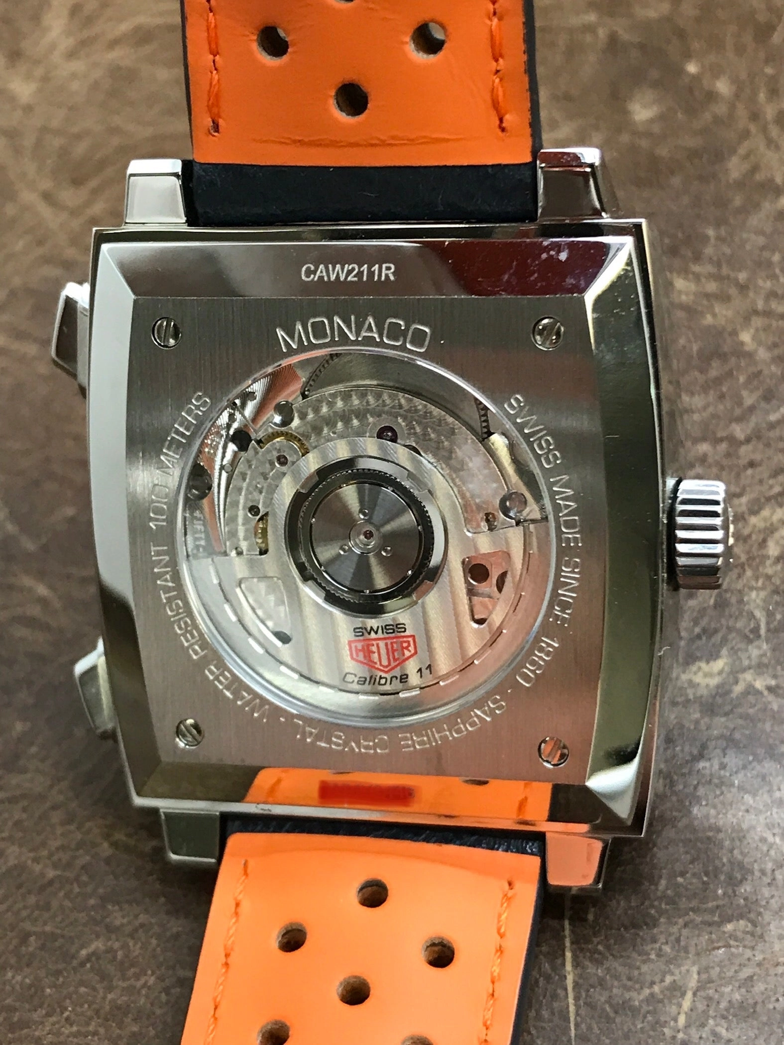 TAG Heuer Monaco Gulf 50th Anniversary Steve McQueen Special Edition CAW211R.FC6401 Blue Dial Automatic Men's Watch