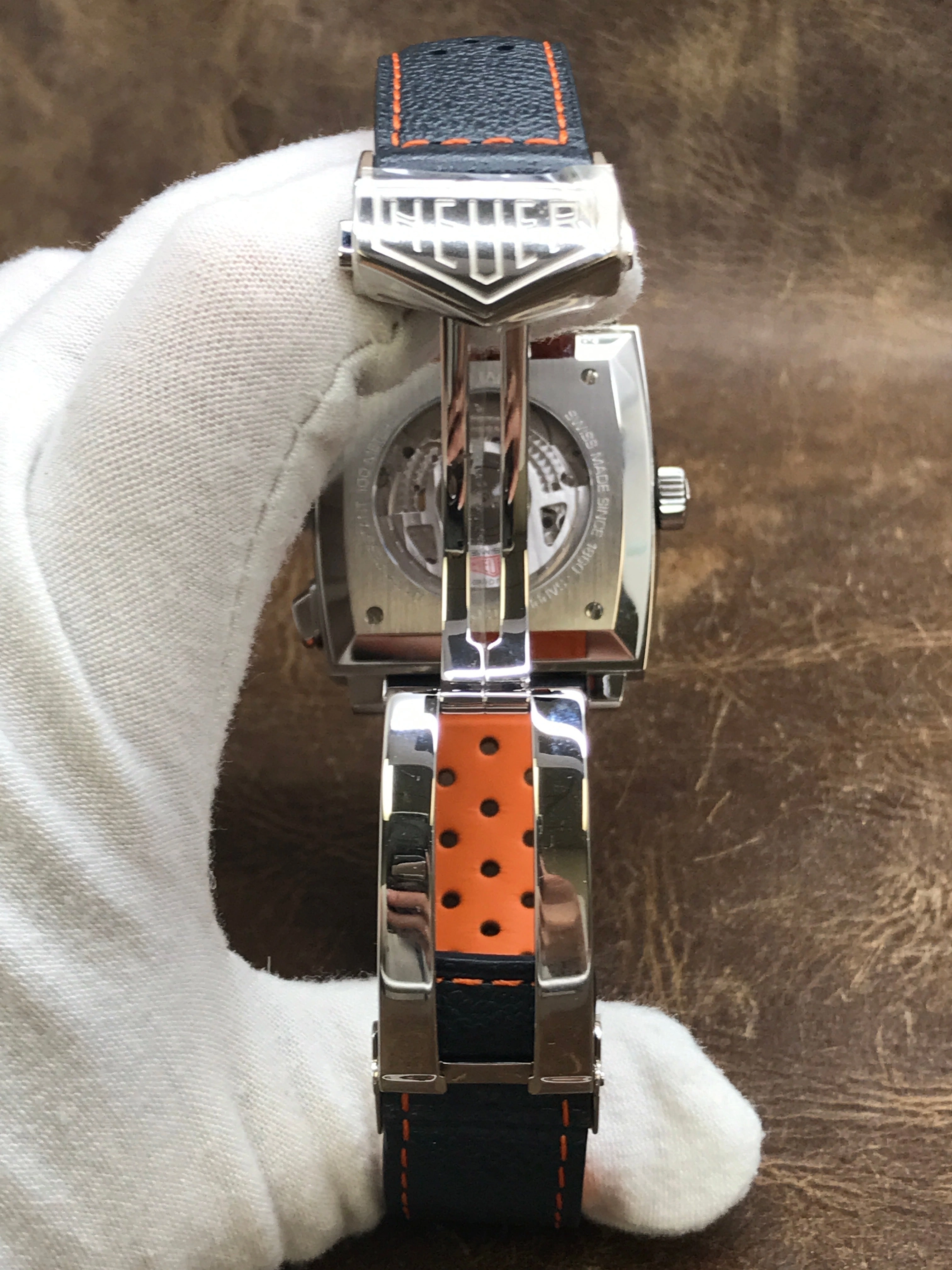 TAG Heuer Monaco Gulf 50th Anniversary Steve McQueen Special Edition CAW211R.FC6401 Blue Dial Automatic Men's Watch