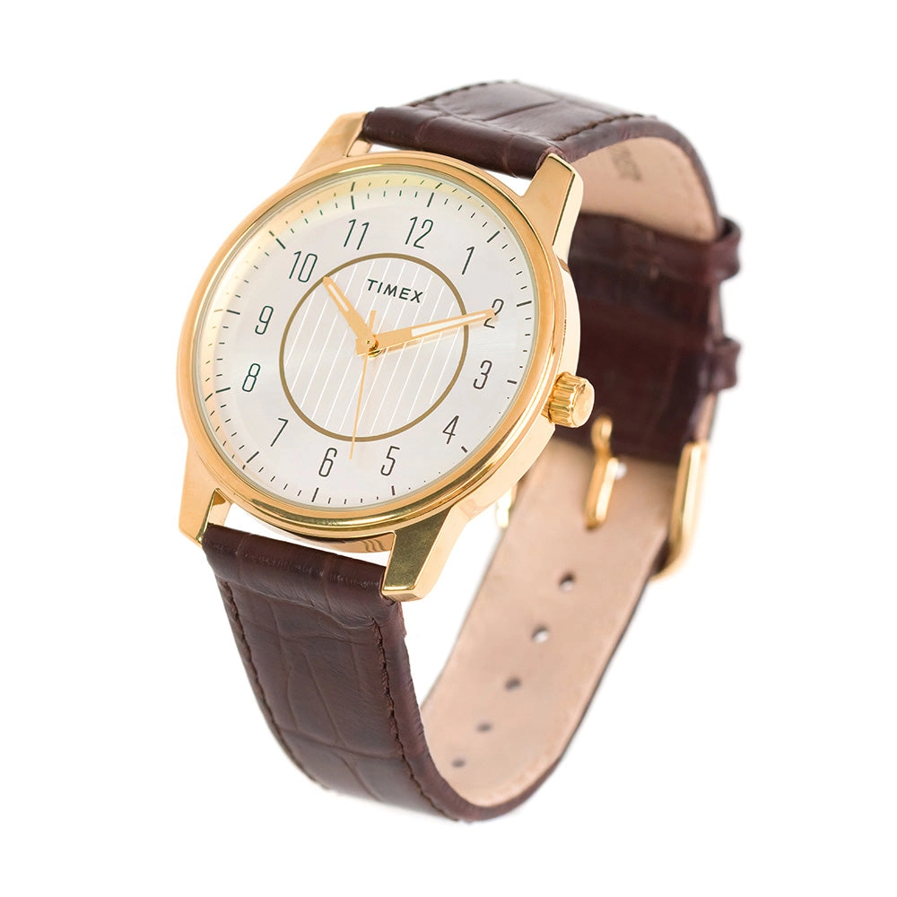 Tg-7S Series 3-Hand 41mm Leather Band