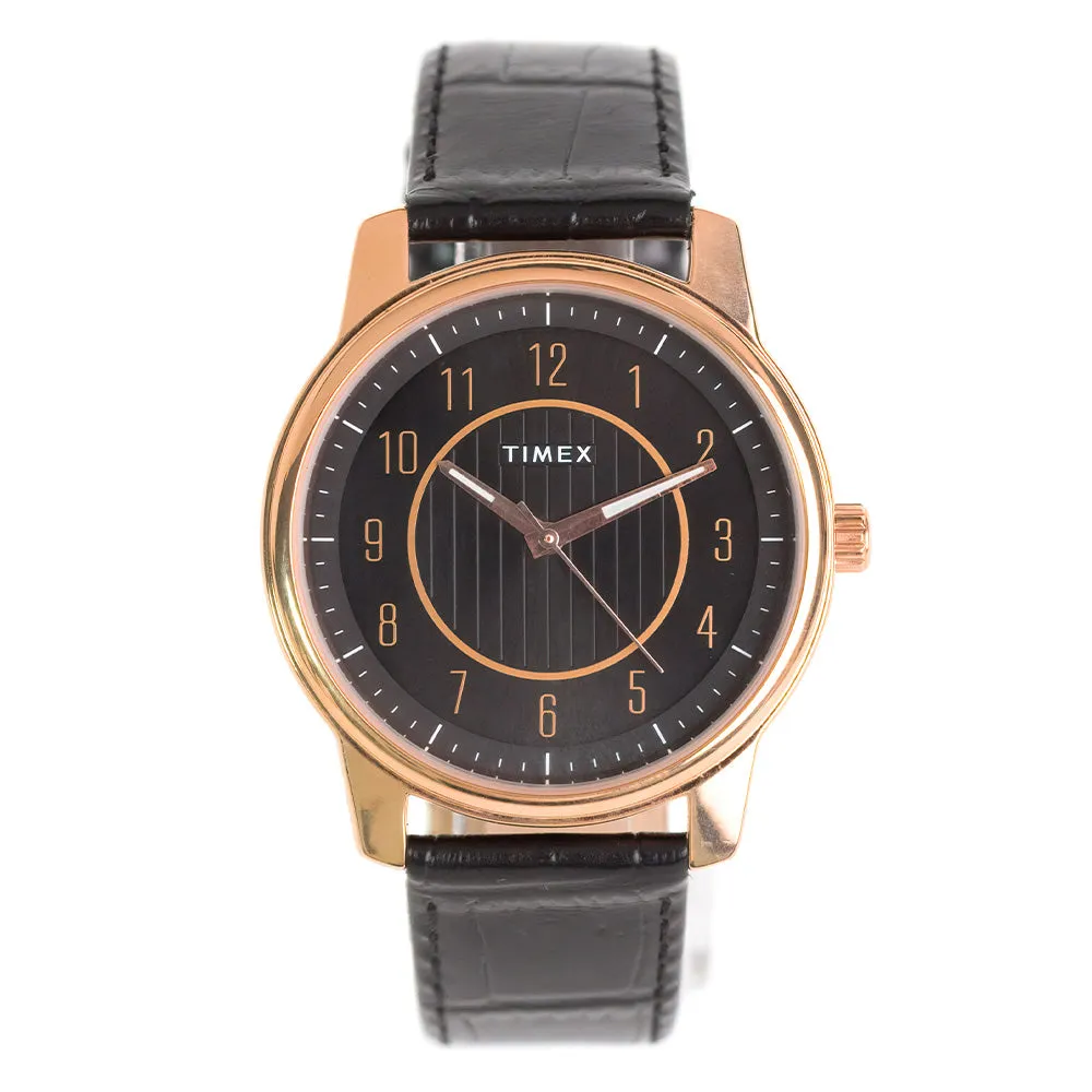 Tg-7S Series 3-Hand 41mm Leather Band