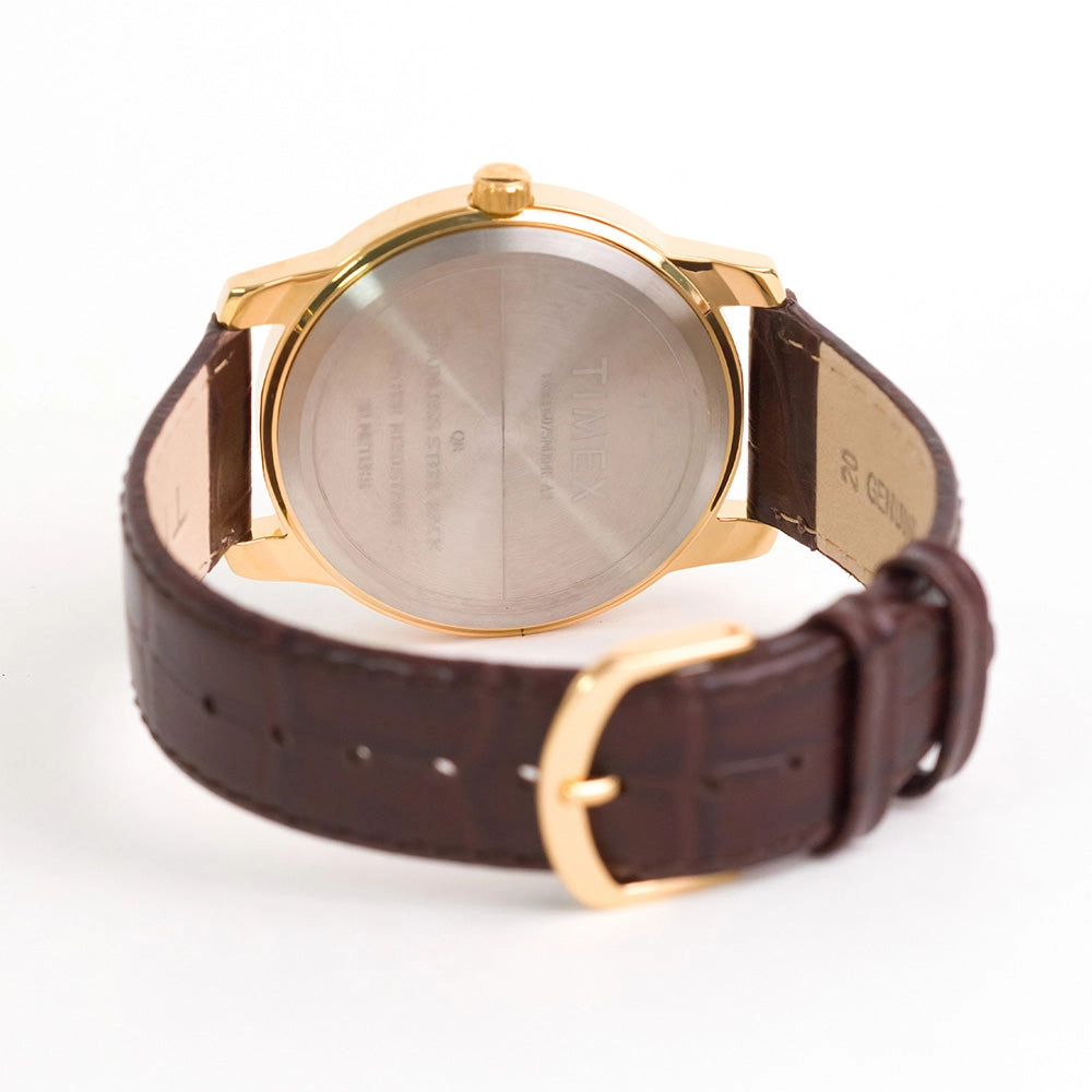 Tg-7S Series 3-Hand 41mm Leather Band