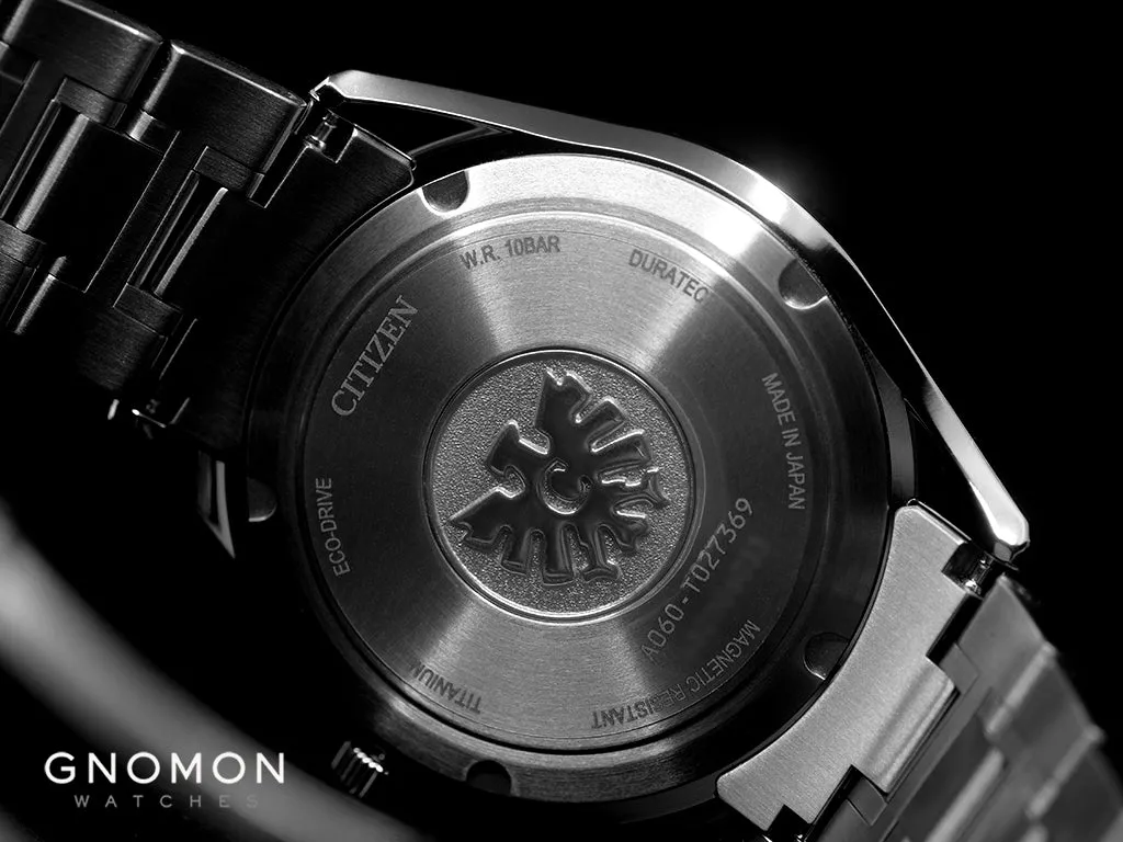 The Citizen Eco-Drive Super Titanium Soaring Eagle Black Ref. AQ4100-57E