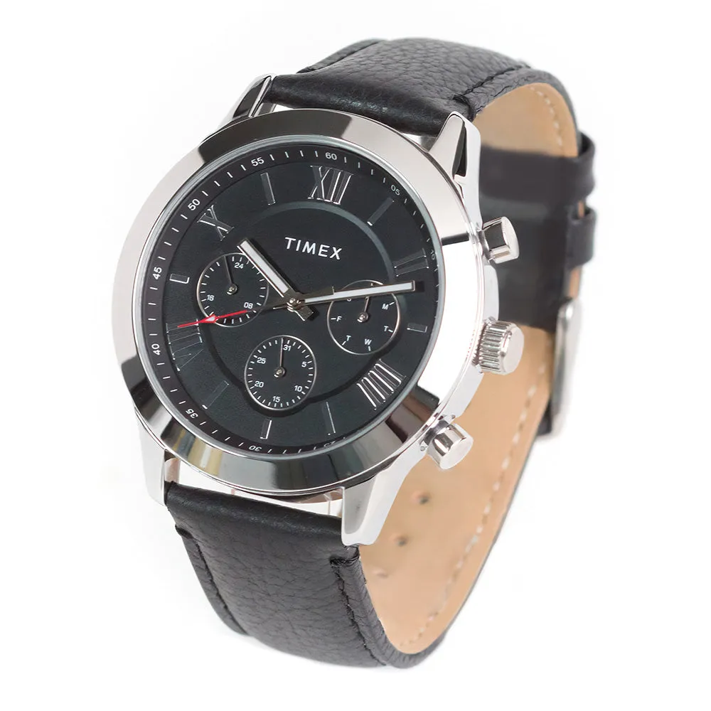 Thompson Multifunction 45mm Leather Band