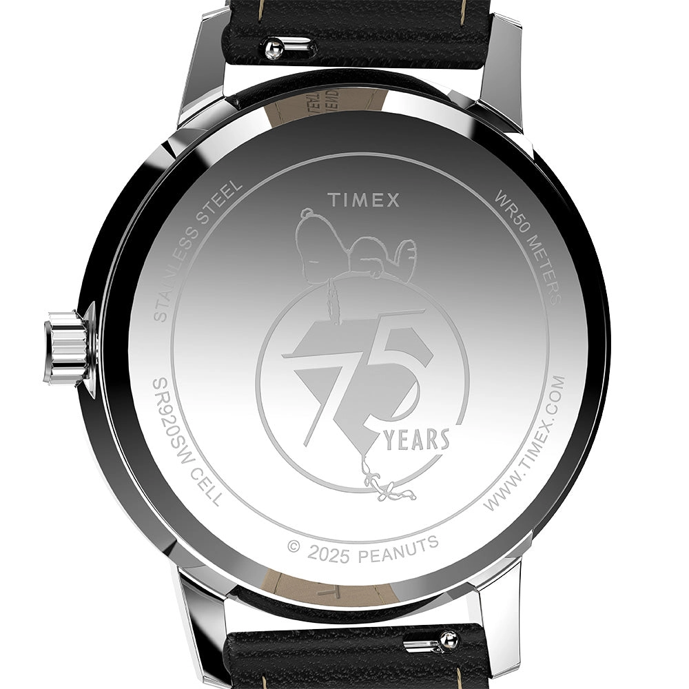 Timex X Peanuts® Marlin® 75Th Anniversary Edition 3-Hand 38mm Leather Band