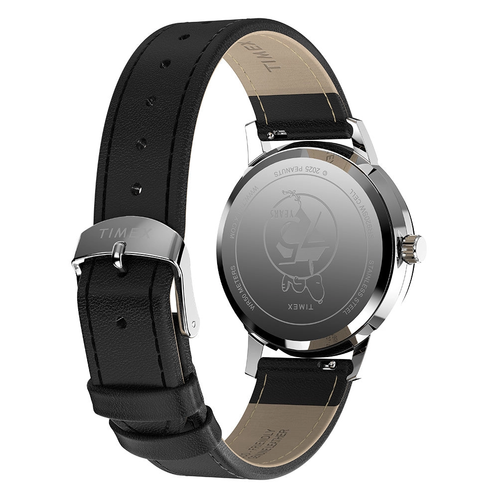 Timex X Peanuts® Marlin® 75Th Anniversary Edition 3-Hand 38mm Leather Band