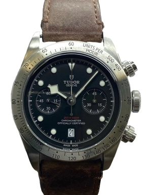 Tudor Black Bay Chrono 41mm 79350 Black Dial Automatic Men's Watch