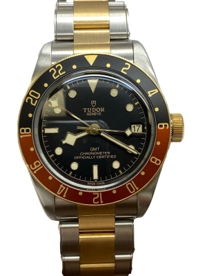 Tudor Black Bay GMT 41mm 79833MN Black Dial Automatic Men's Watch