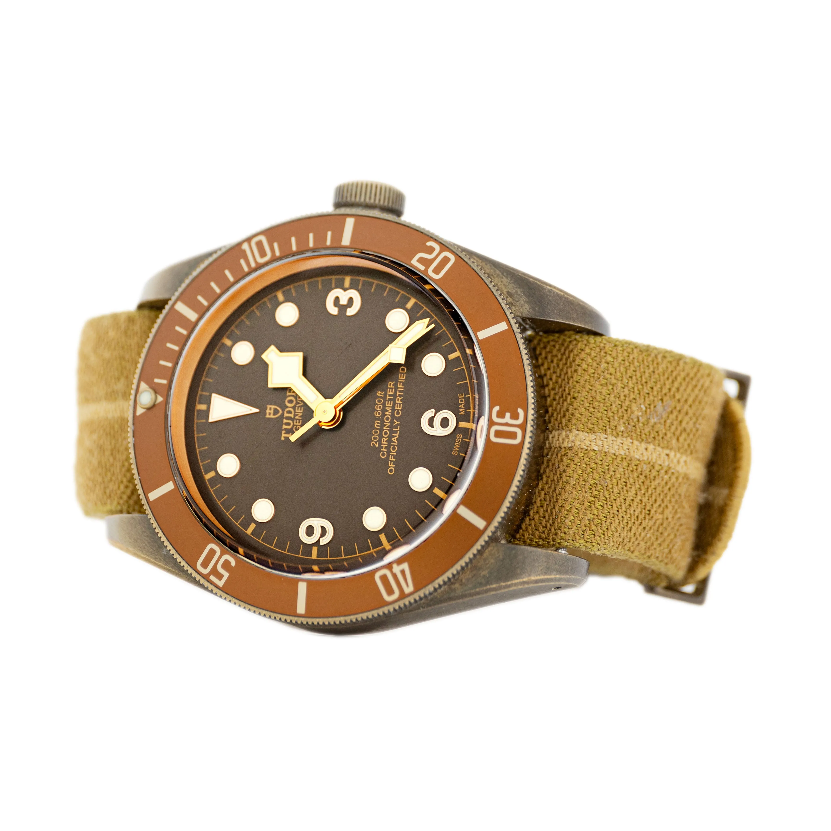 Tudor Black Bay Heritage Bronze Brown Dial 43mm 79250BM Full Set