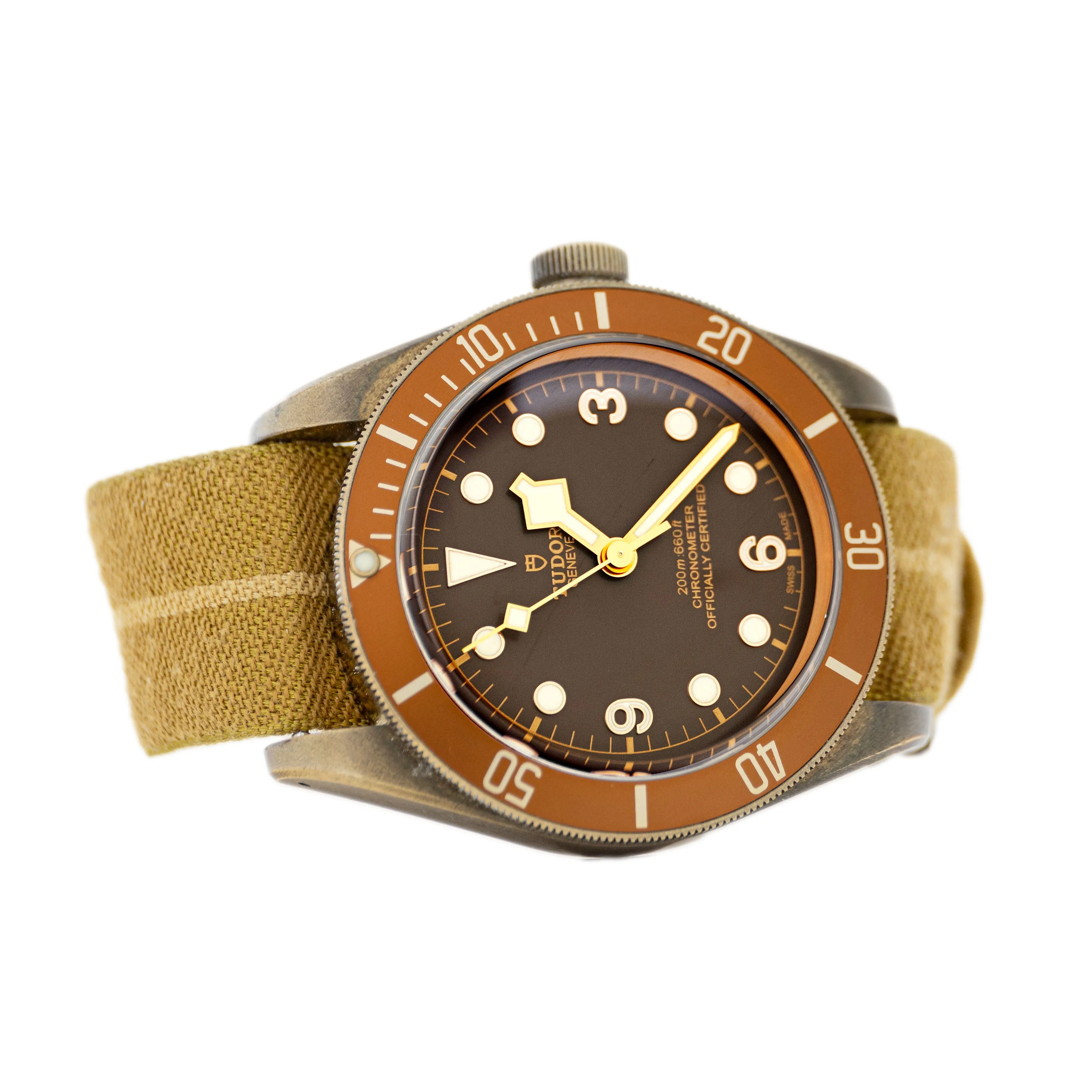 Tudor Black Bay Heritage Bronze Brown Dial 43mm 79250BM Full Set