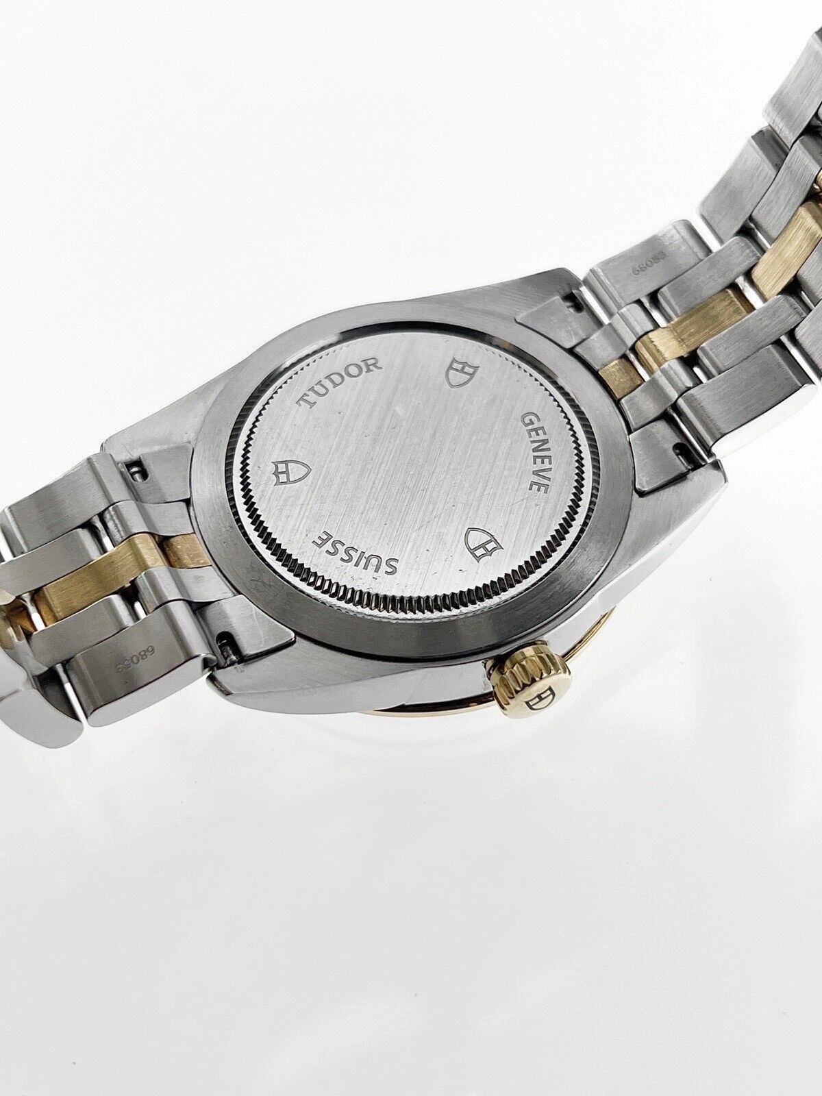 Tudor Glamour Date Ref. 55003 Black Dial 18K & Steel 36mm - Box/Papers