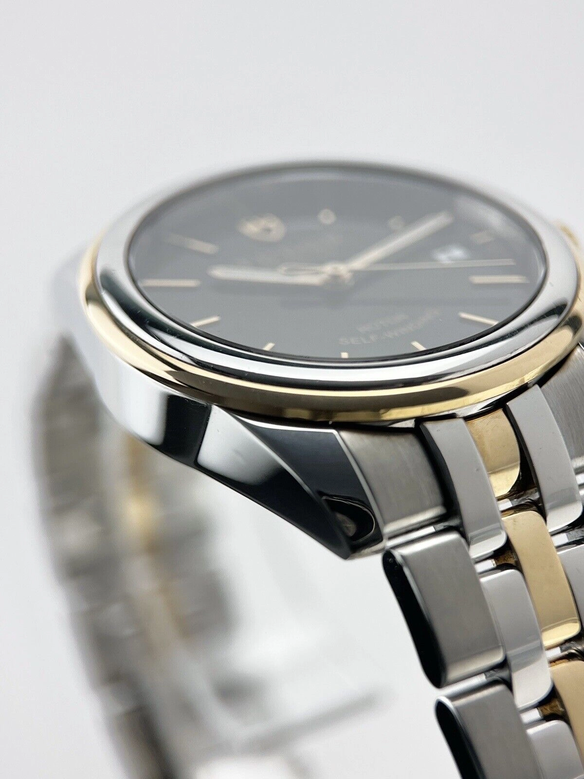 Tudor Glamour Date Ref. 55003 Black Dial 18K & Steel 36mm - Box/Papers