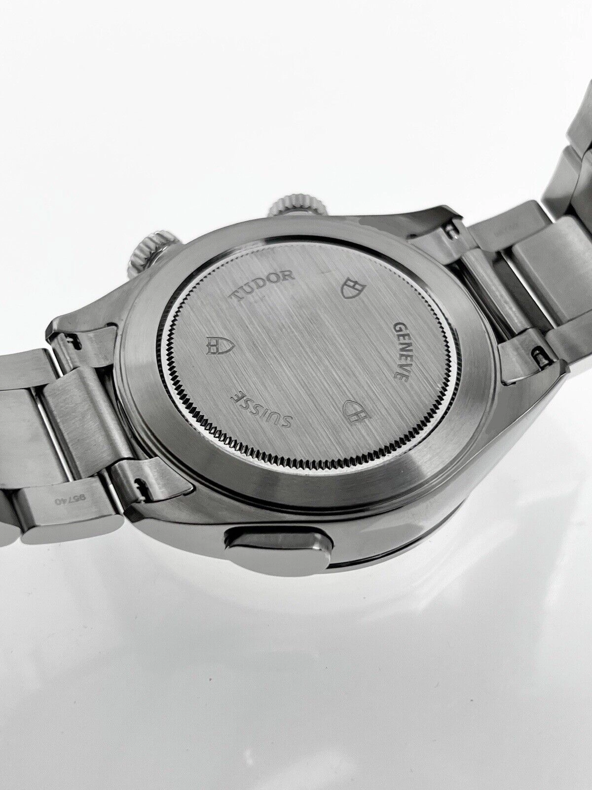 Tudor Heritage Advisor Alarm Stainless Steel 42mm Steel Watch 79620T W/ B&P