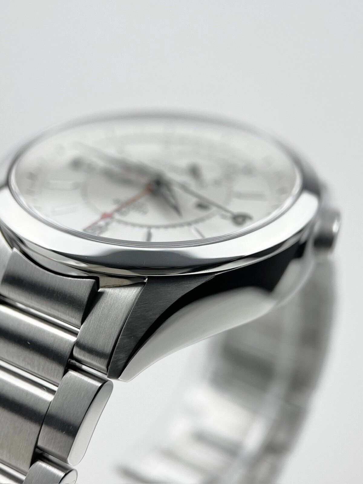 Tudor Heritage Advisor Alarm Stainless Steel 42mm Steel Watch 79620T W/ B&P