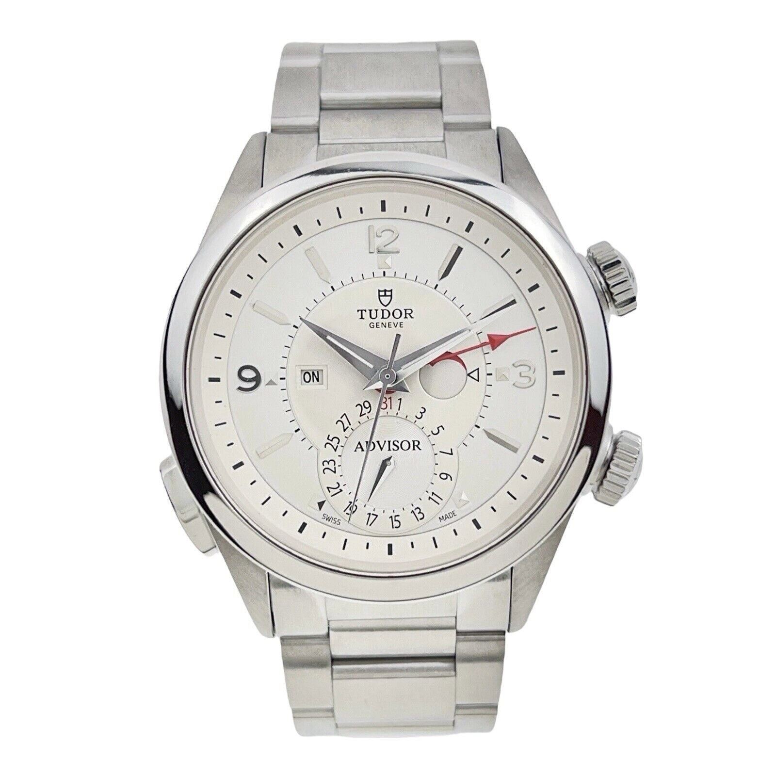 Tudor Heritage Advisor Stainless Steel 42mm Automatic Men’s Watch 79620T
