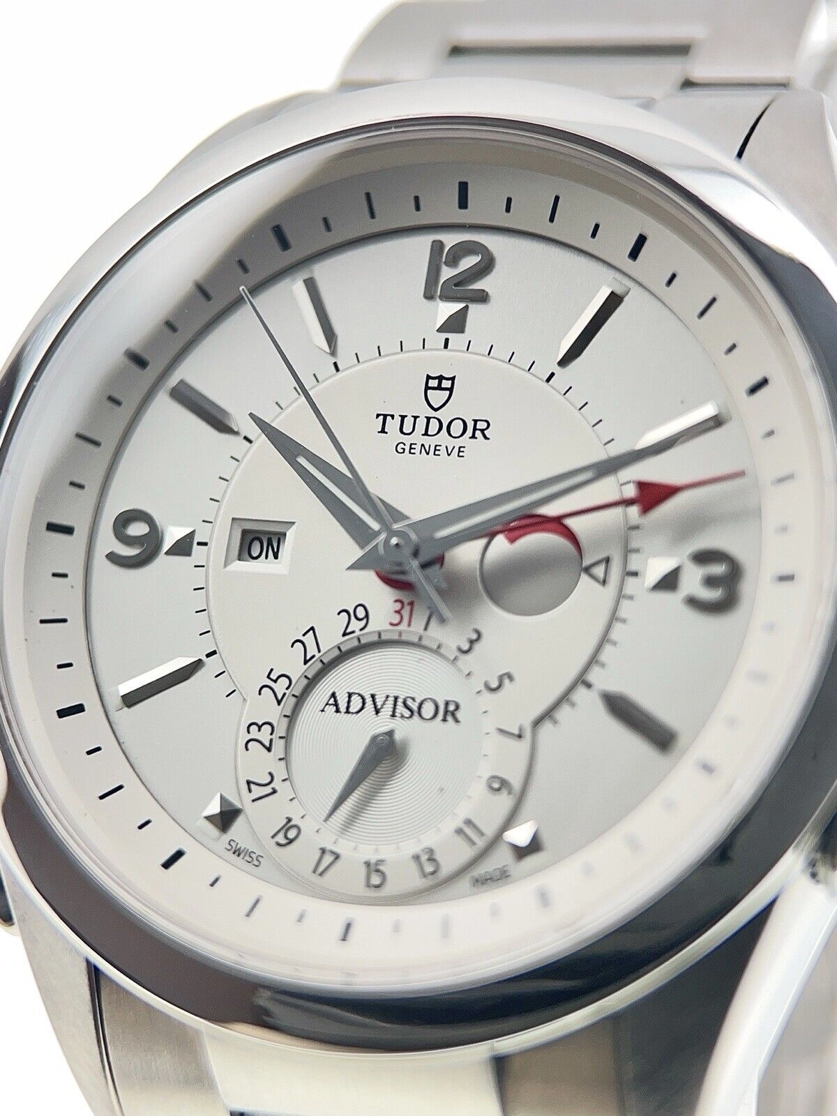 Tudor Heritage Advisor Stainless Steel 42mm Automatic Men’s Watch 79620T