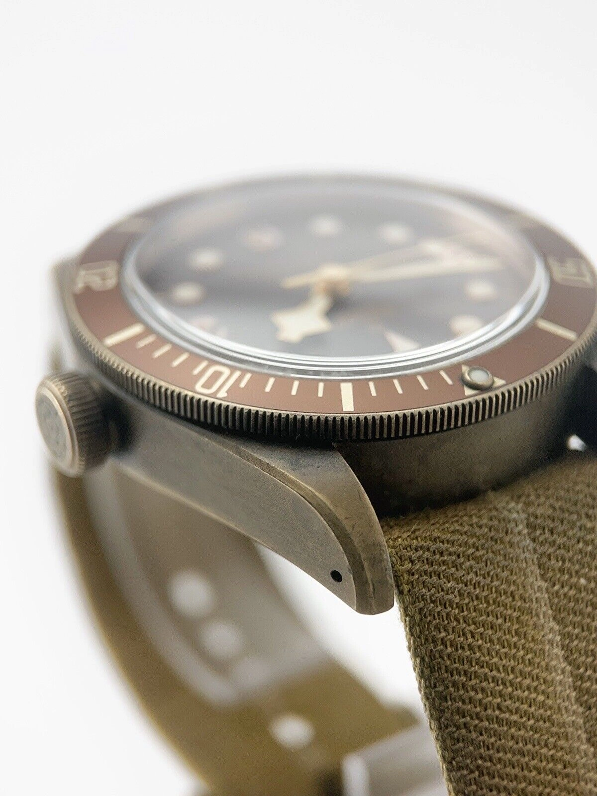 TUDOR Heritage Black Bay 79250B Bronze Brown Dial Automatic Men's Watch B&P