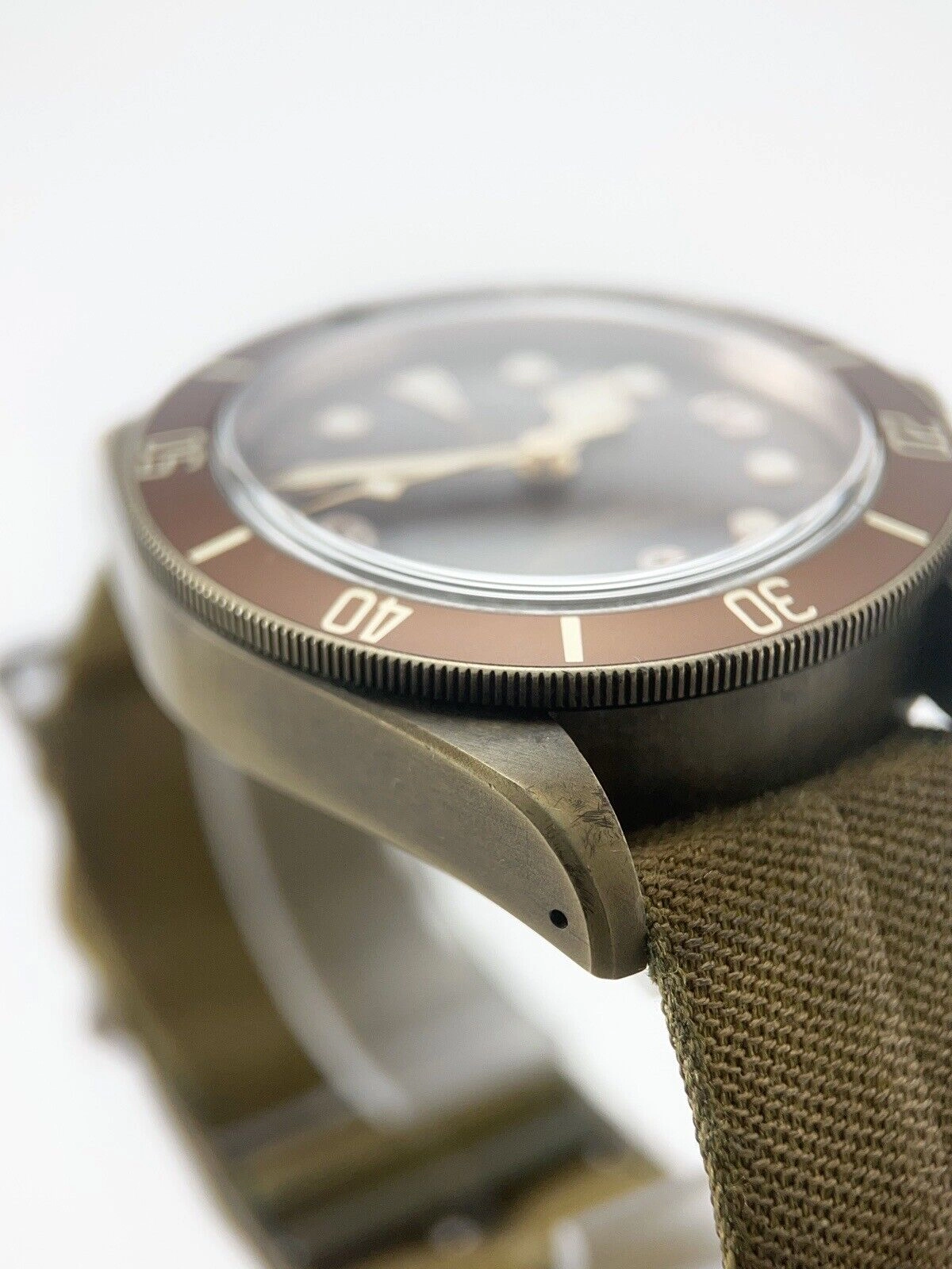 TUDOR Heritage Black Bay 79250B Bronze Brown Dial Automatic Men's Watch B&P