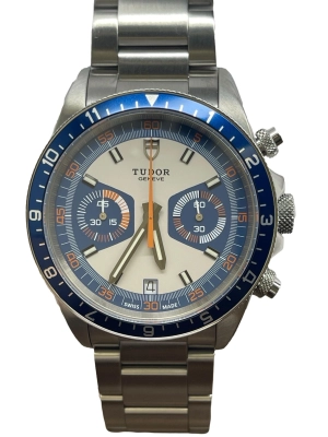 Tudor Heritage Chrono 70330B Blue Racing Dial Automatic Men's Watch