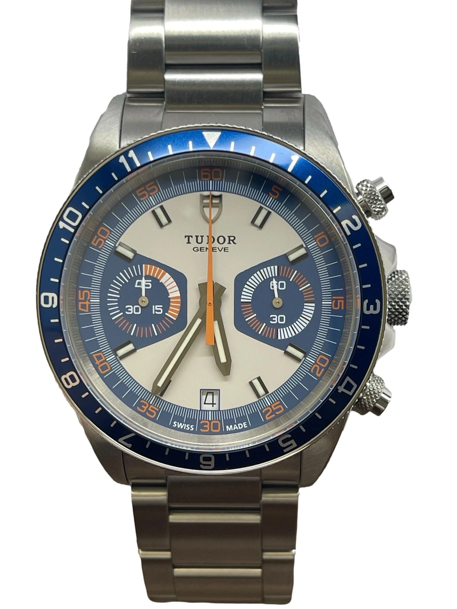 Tudor Heritage Chrono 70330B Blue Racing Dial Automatic Men's Watch