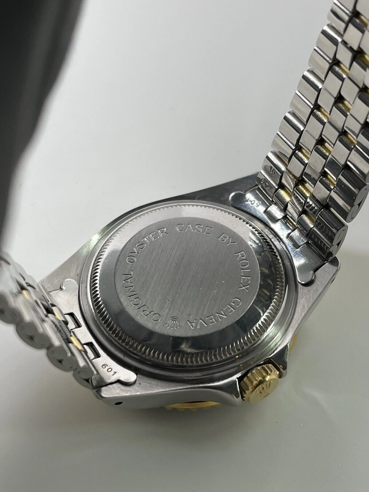 Tudor Mini-Sub Two Tone Prince OysterDate Blue Dial 33mm 94401 Watch