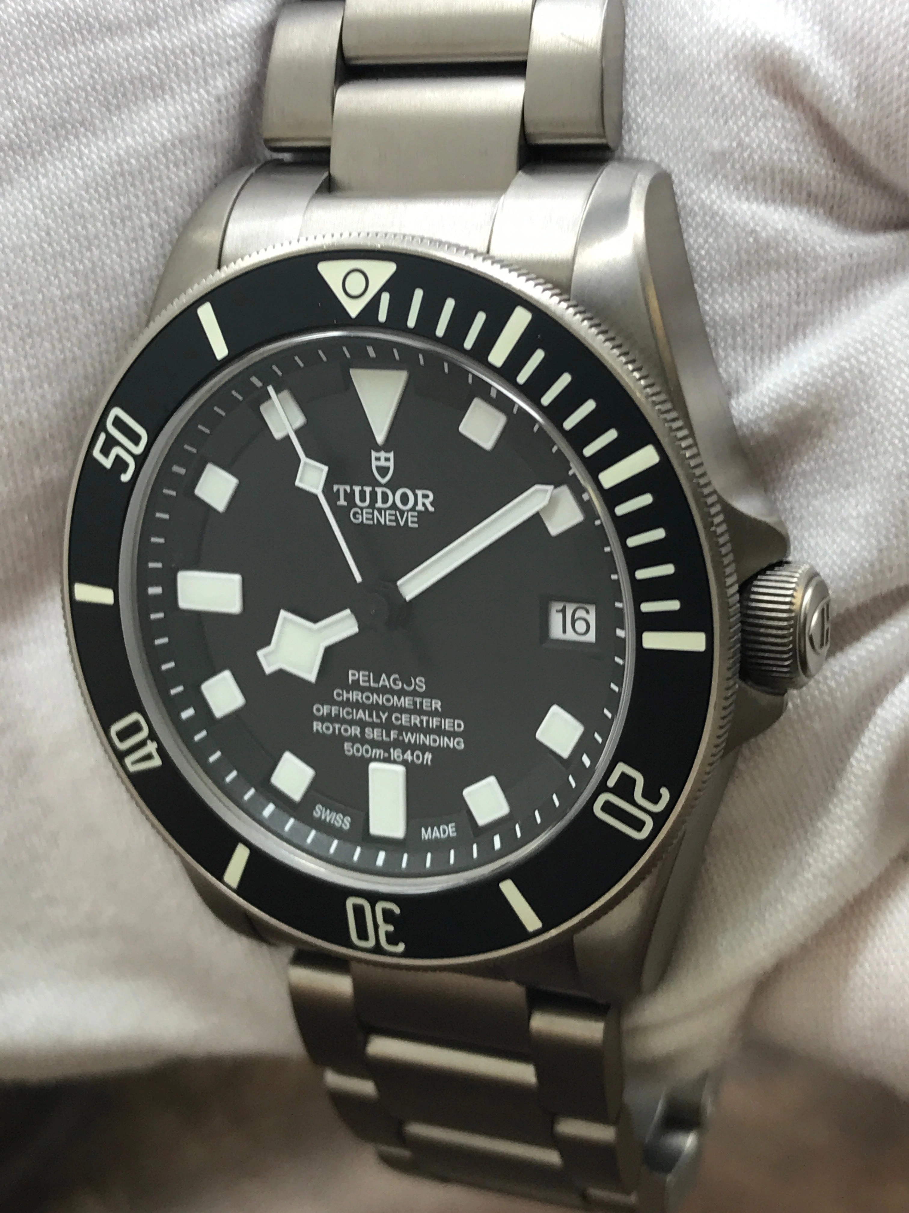 Tudor Pelagos 42mm 25600TN Black Dial Automatic Men's Watch
