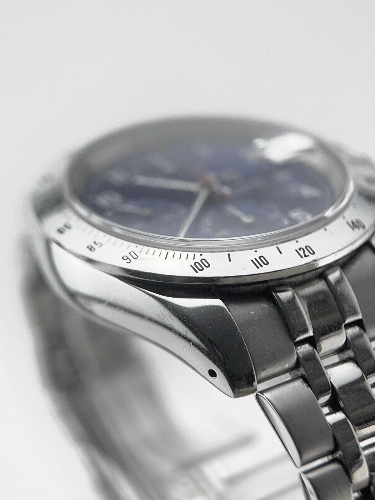 Tudor Prince Date Chronograph Automatic 40mm Blue Dial Men’s Watch Ref 79280P