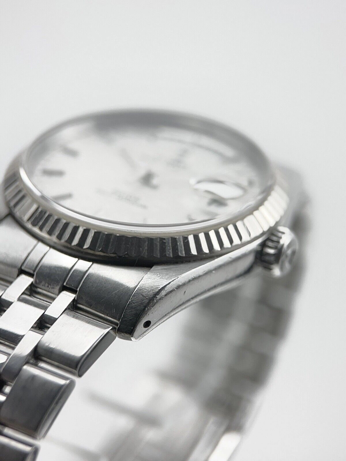 Tudor Prince Date Day 36mm Automatic Silver Linen Dial Ref 76214 Box And Papers