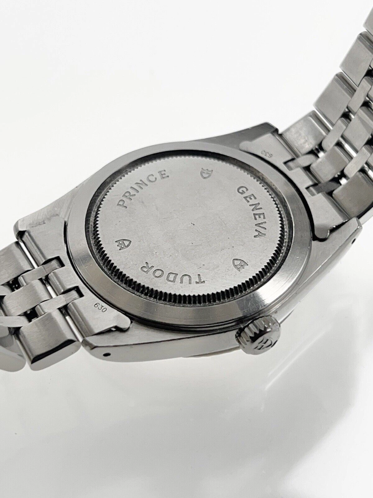 Tudor Prince Date Day 36mm Automatic Silver Linen Dial Ref 76214 Box And Papers