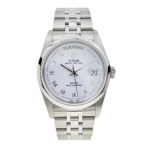 Tudor Prince Date Day Stainless Steel 36mm Automatic Men’s Watch 76200
