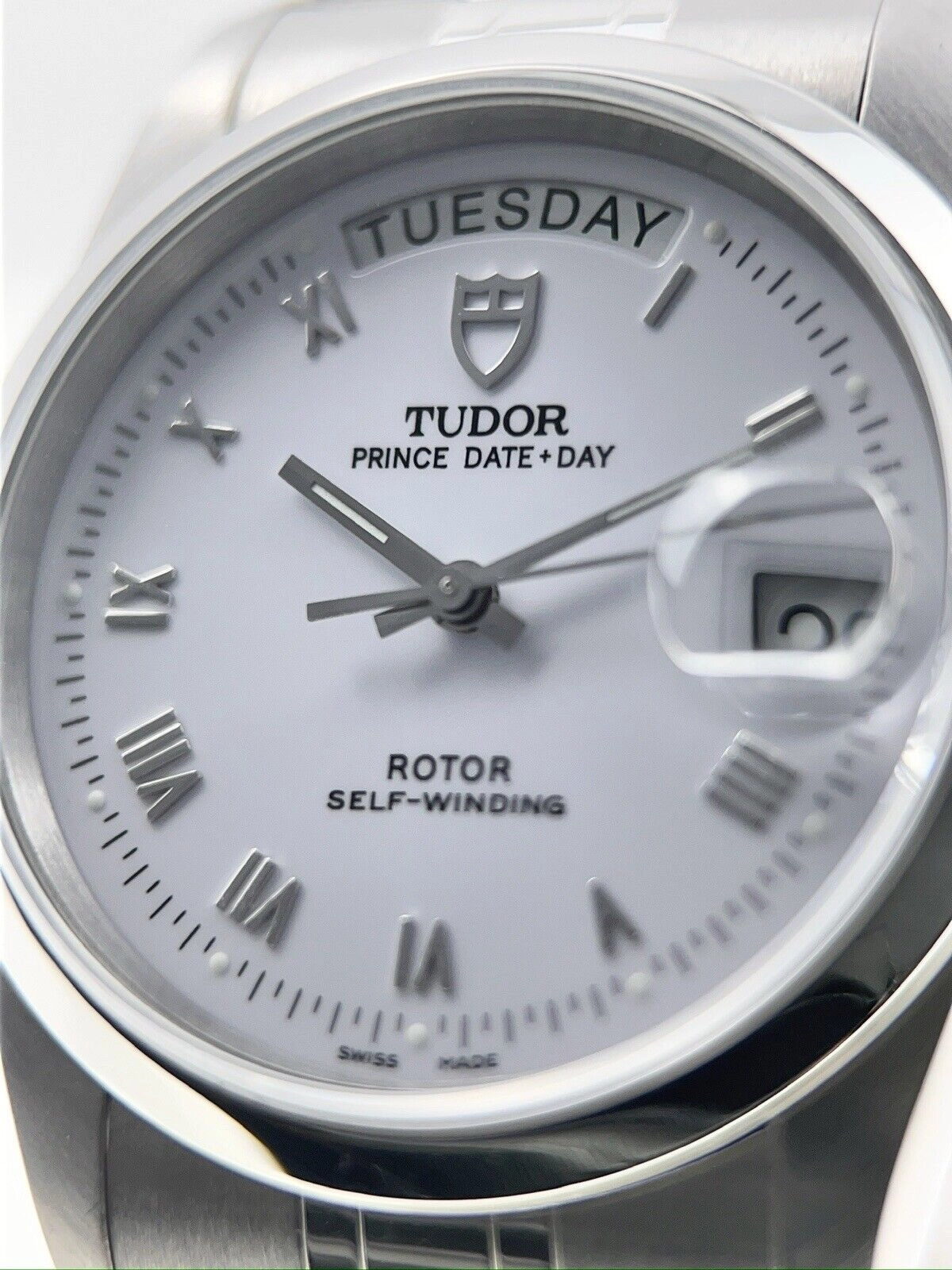 Tudor Prince Date Day Stainless Steel 36mm Automatic Men’s Watch 76200