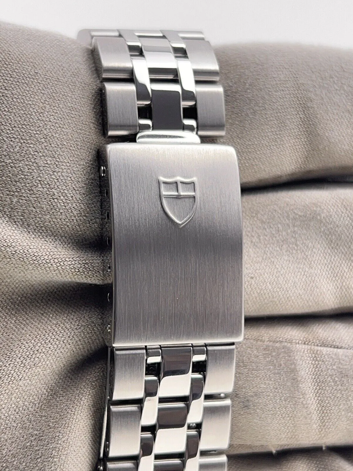 Tudor Prince Date Day Stainless Steel Blue 36mm Automatic Men’s Watch 76200