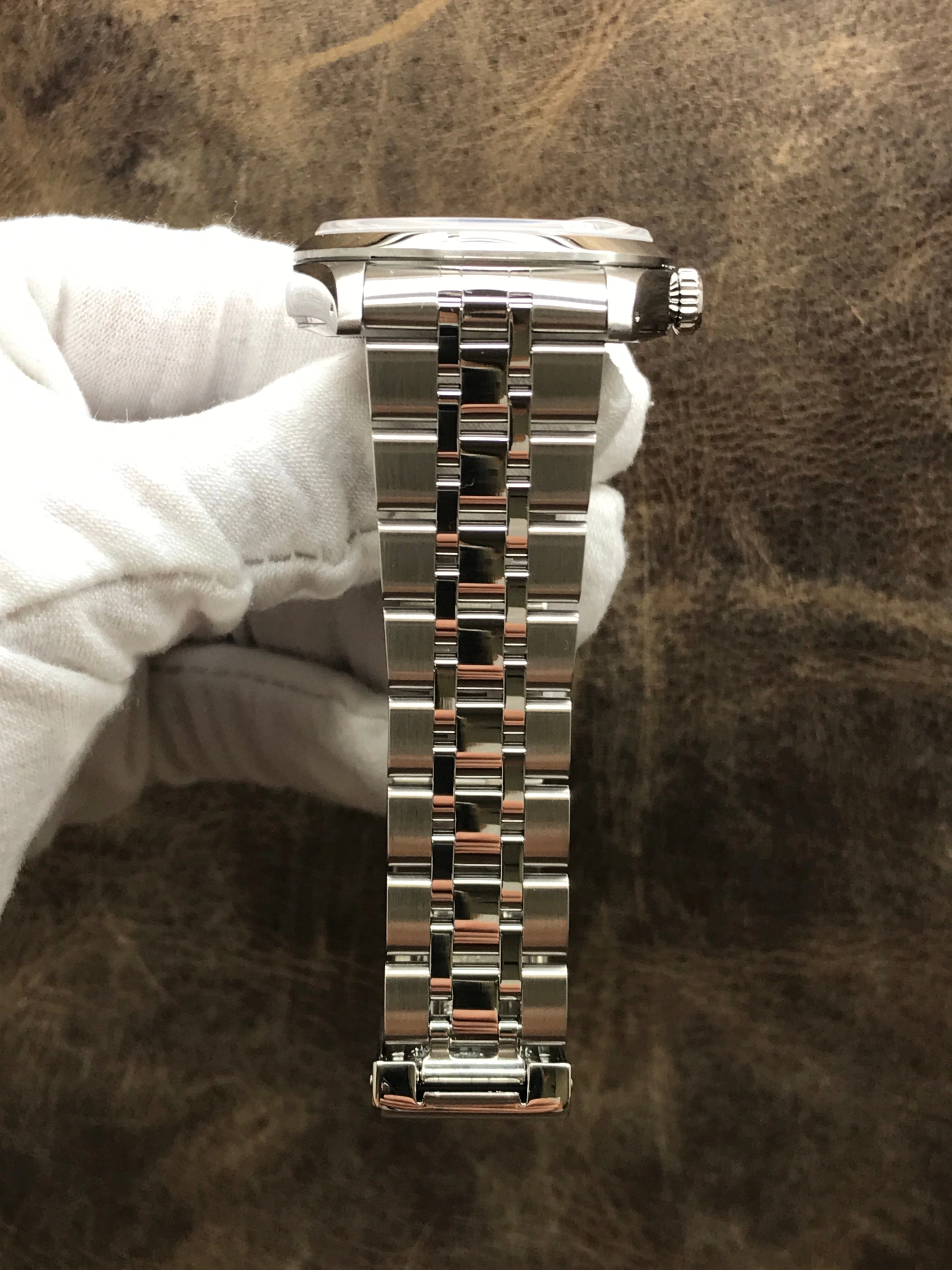 Tudor Prince Day-Date 76200 Offwhite Linen dial Dial Automatic Watch