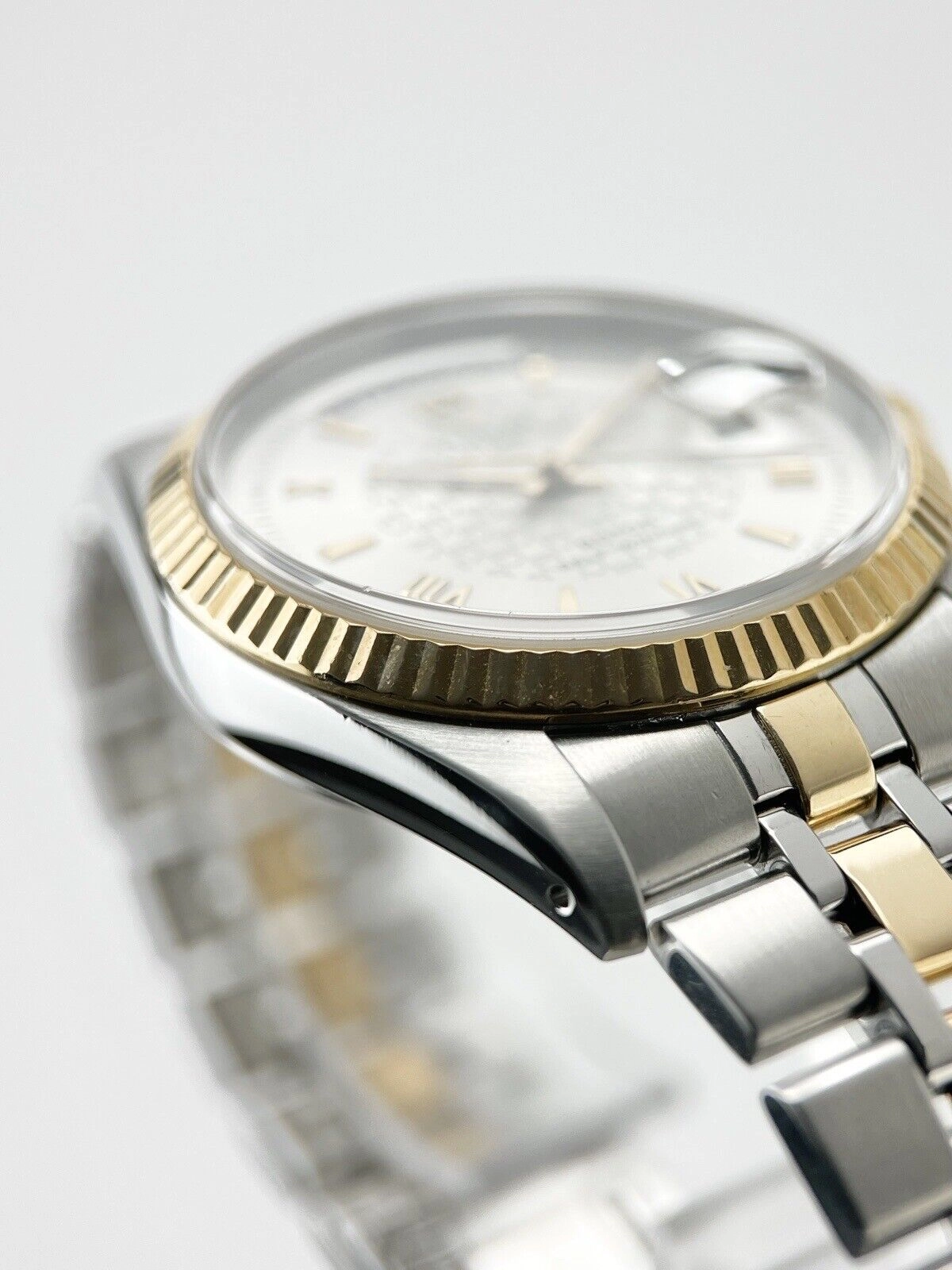 TUDOR Prince Two Tone Day Date  36mm Men's Automatic Watch 76213 W/ B&P 2008