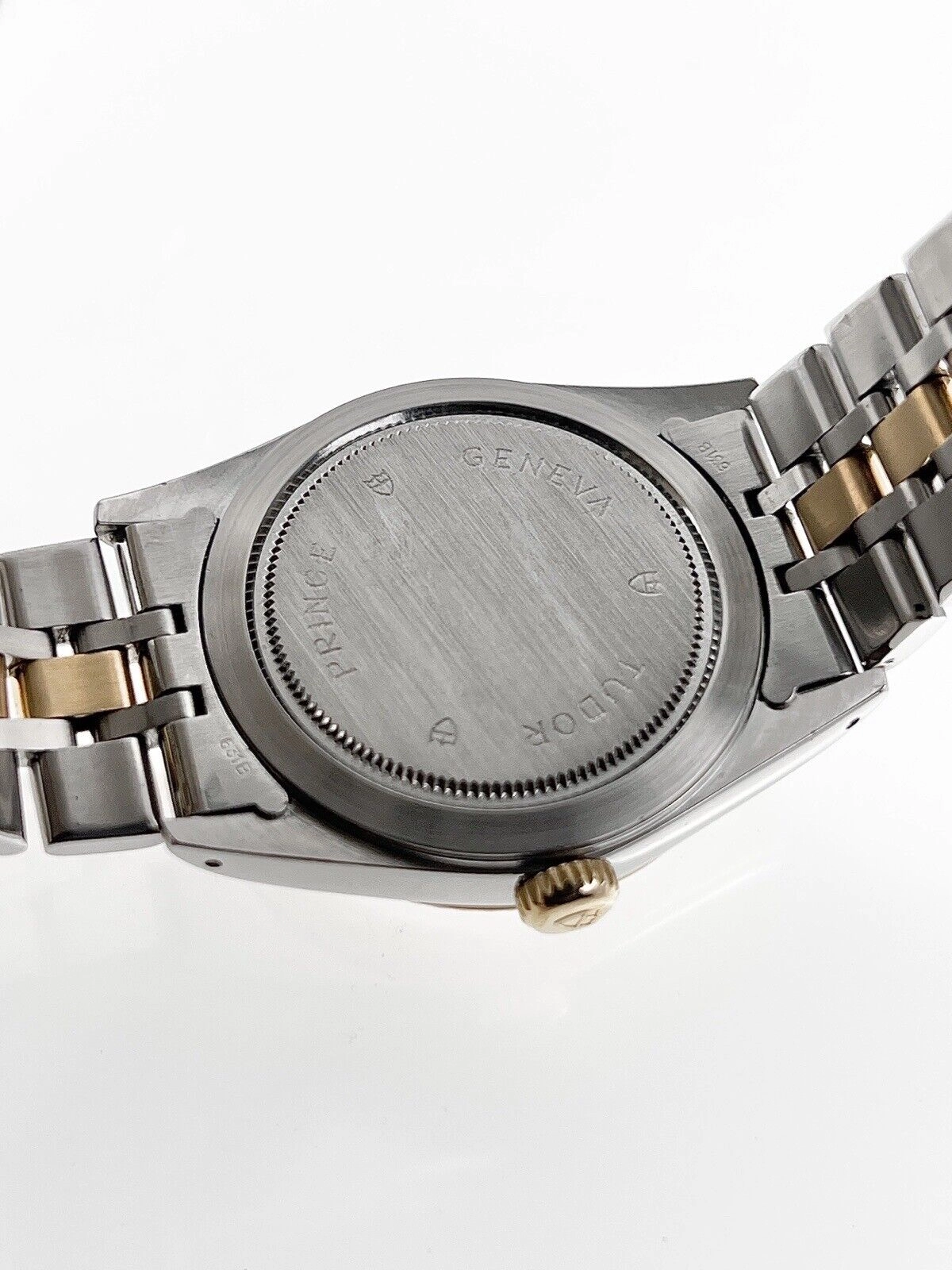 TUDOR Prince Two Tone Day Date  36mm Men's Automatic Watch 76213 W/ B&P 2008