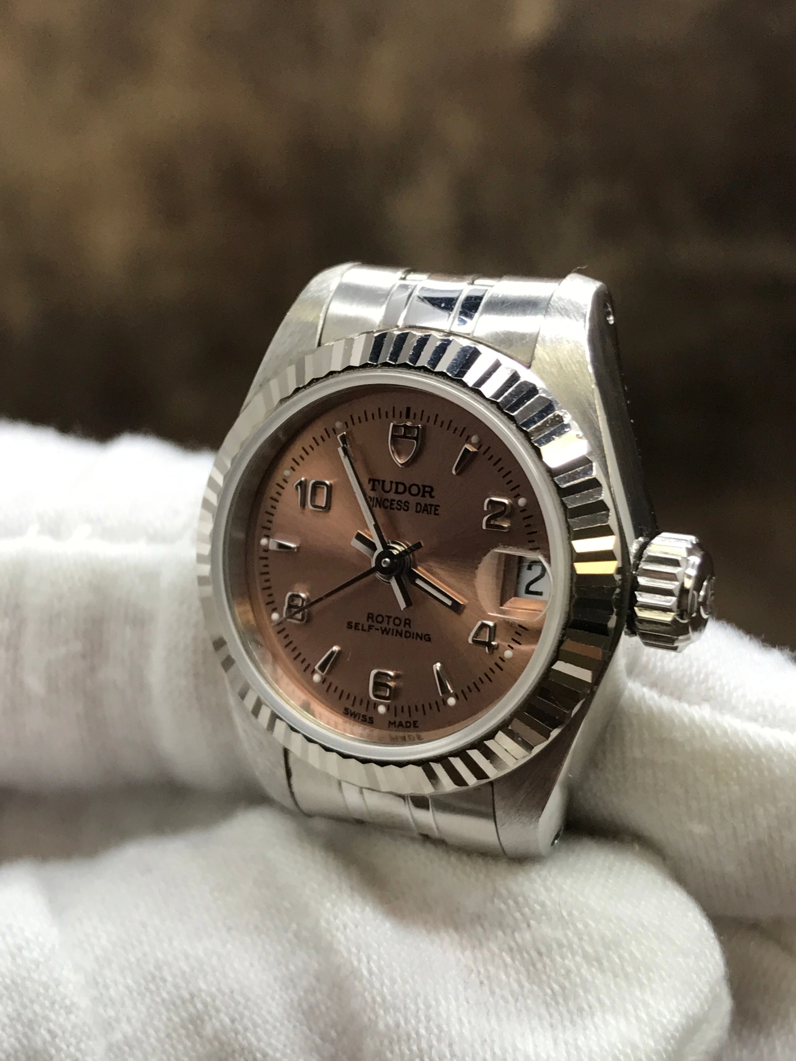 Tudor Princess Date 92514 Pink Dial Automatic Women's Watch