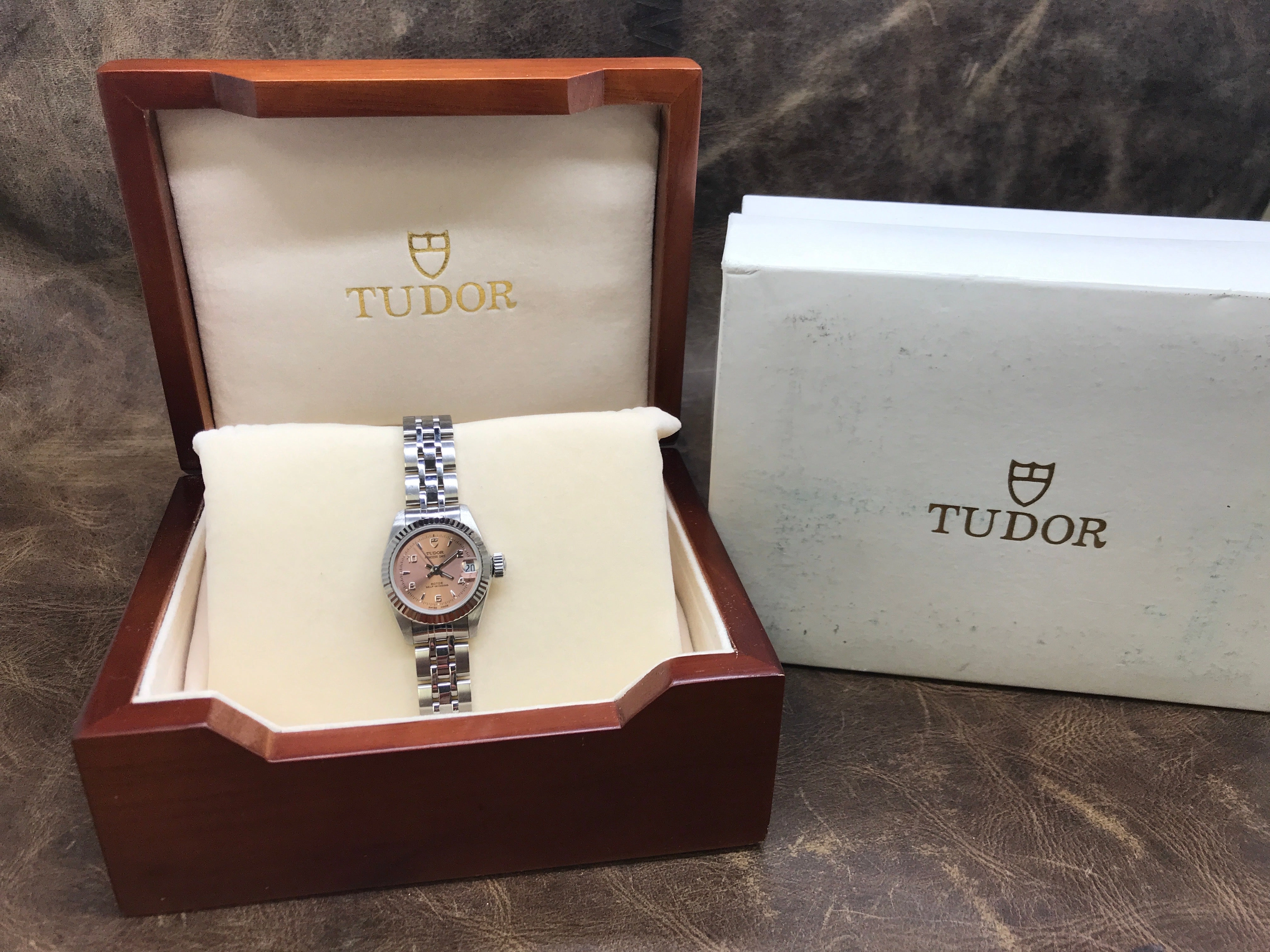 Tudor Princess Date 92514 Pink Dial Automatic Women's Watch