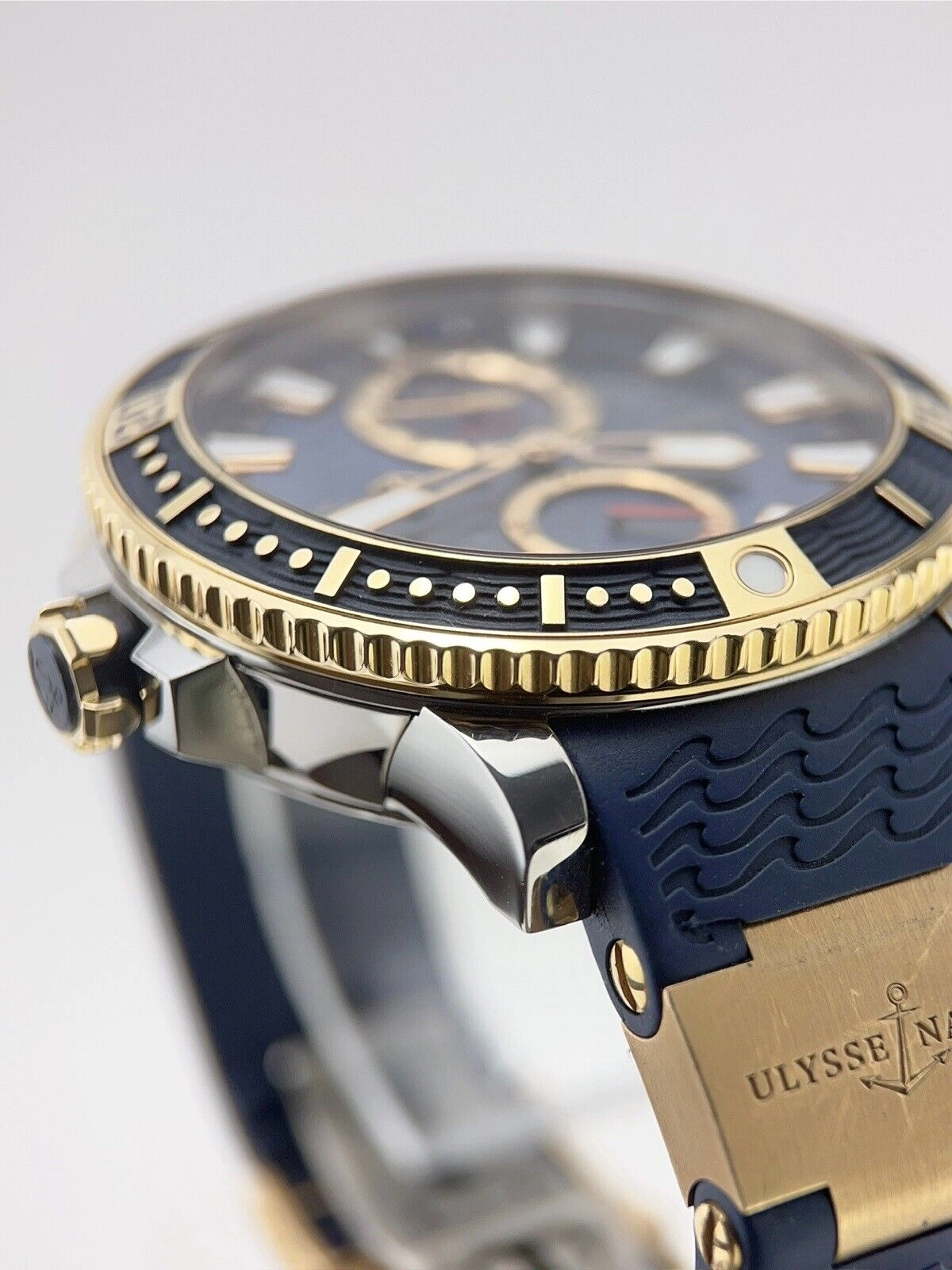 Ulysse Nardin Maxi Marine Diver Steel and Gold 45mm Automatic Men’s Watch 265-90