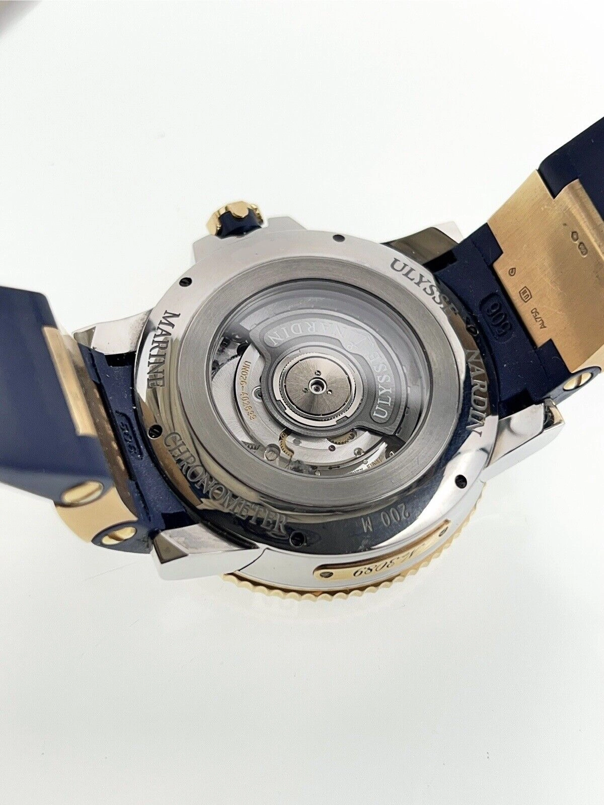 Ulysse Nardin Maxi Marine Diver Steel and Gold 45mm Automatic Men’s Watch 265-90