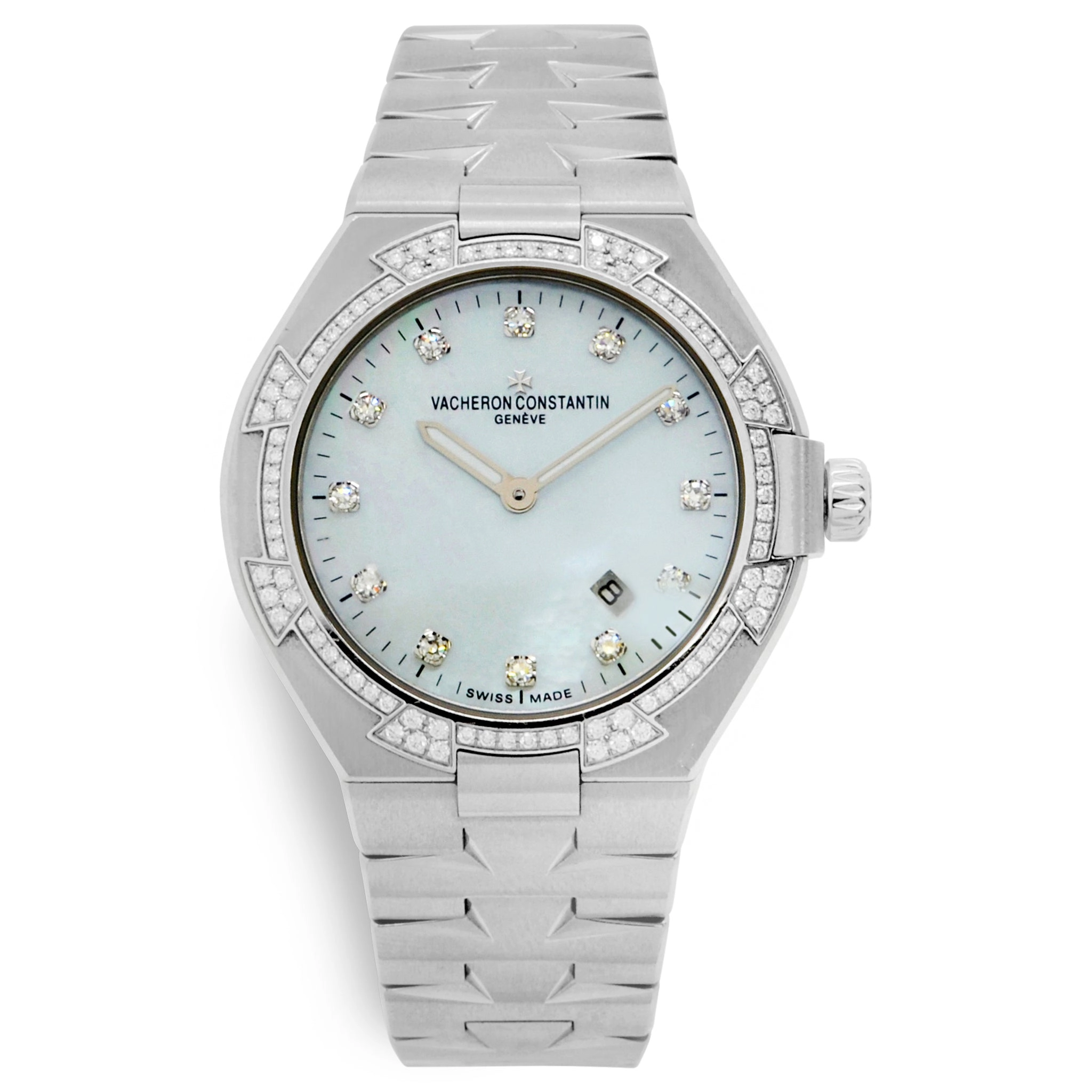 Vacheron Constantin Overseas 25750.D01A.9092 25750 Mother of Pearl Dial Quartz Women's Watch