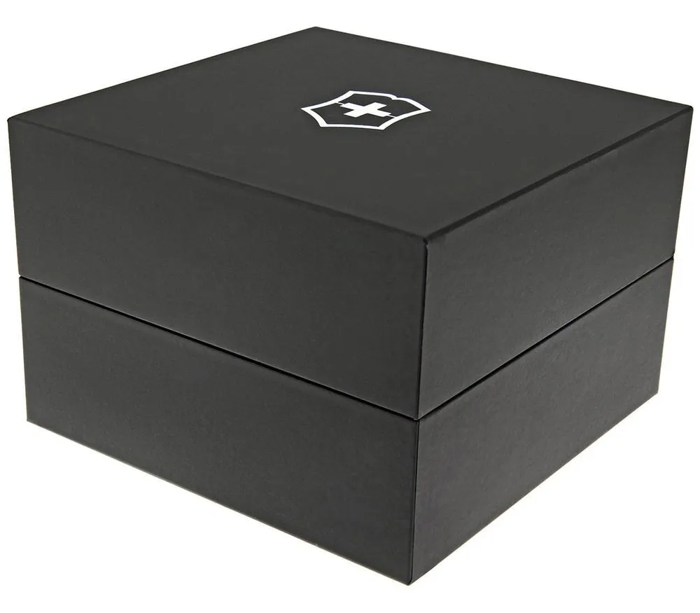 Victorinox Swiss Army Maverick Two-Tone Stainless Steel Black Dial Date Mens Watch 241824