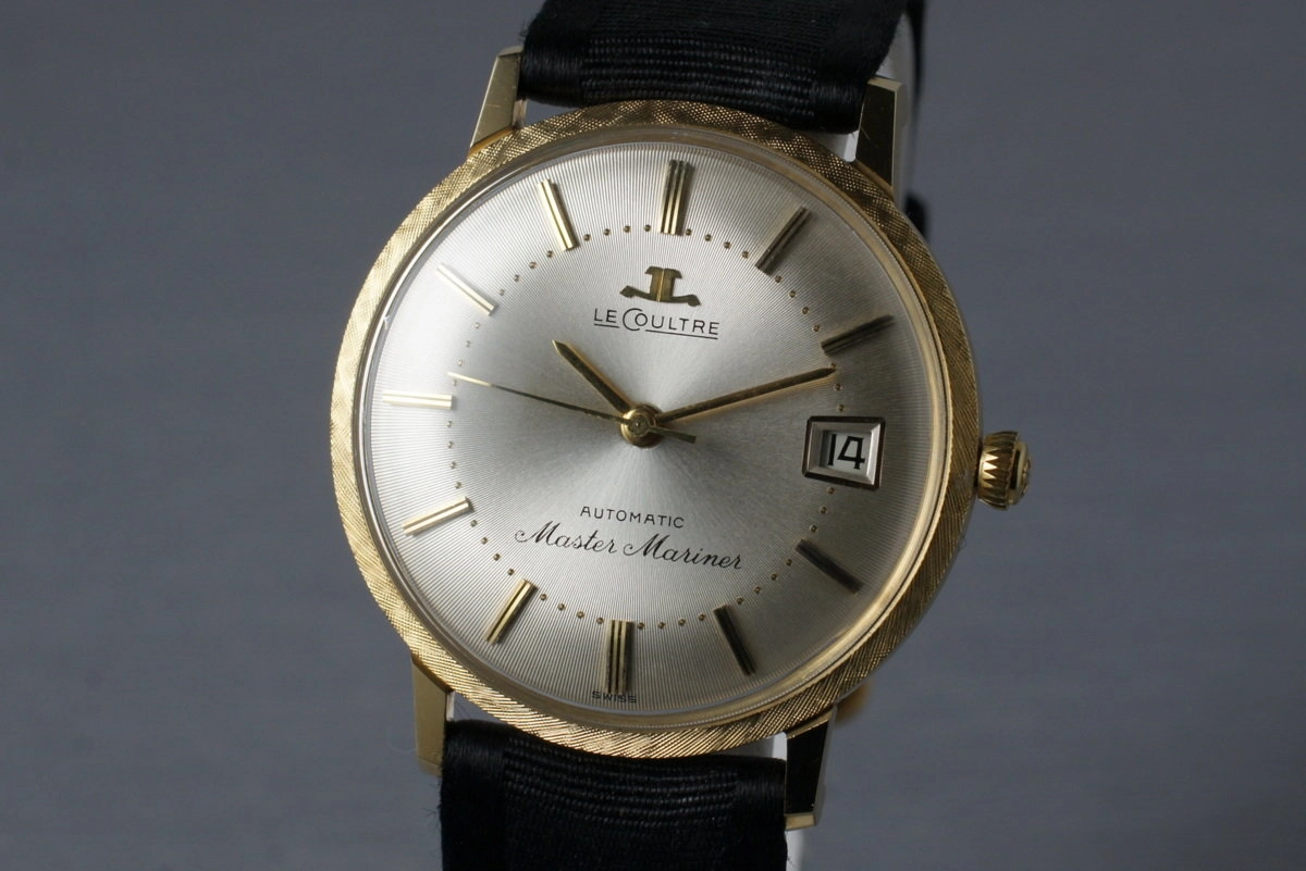 Vintage 18K YG LeCoultre Master Mariner