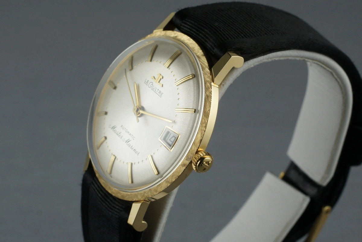 Vintage 18K YG LeCoultre Master Mariner