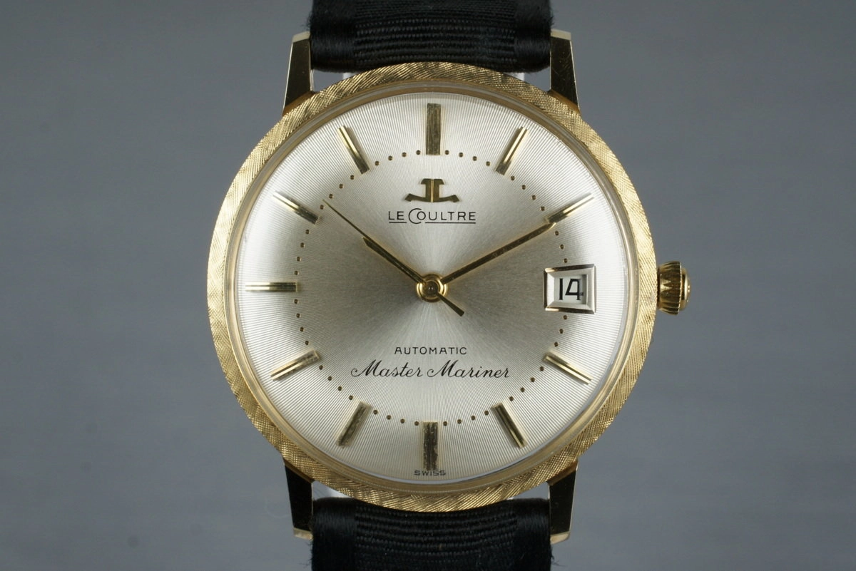 Vintage 18K YG LeCoultre Master Mariner