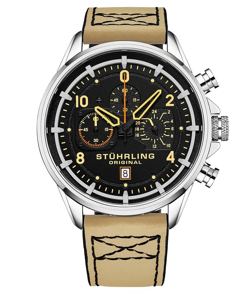 Volda 929 Aviator 45mm Quartz Watch