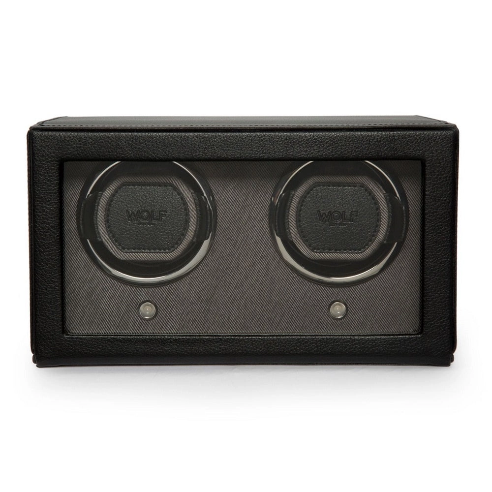 WOLF Cub Watch Winder Double Black 461203