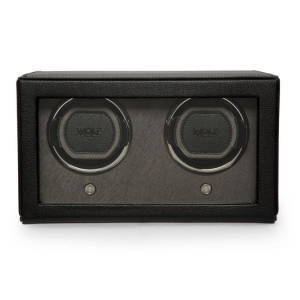 WOLF Cub Watch Winder Double Black 461203