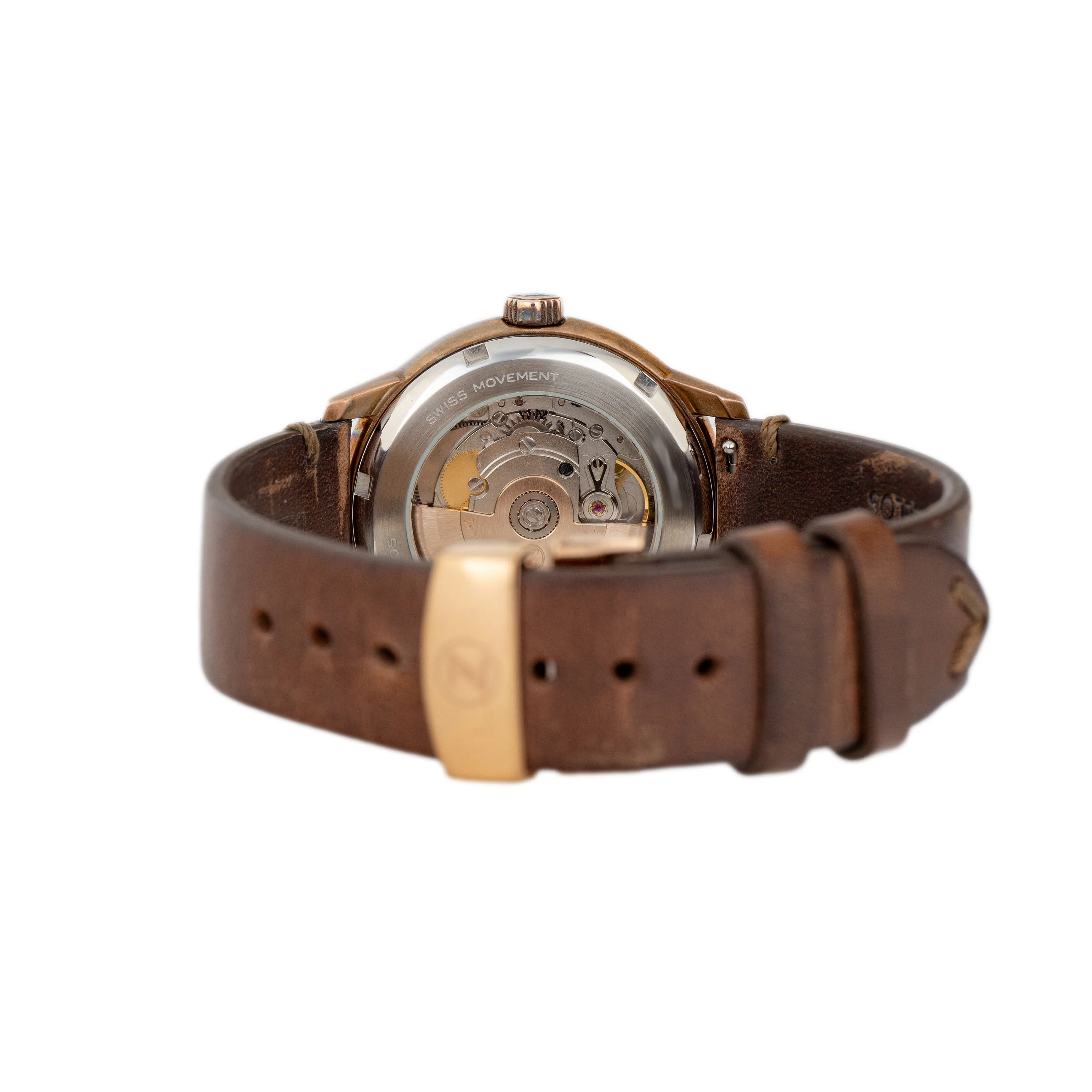 Zelos Gallant G-1 Bronze Meteorite Gray Dial 40mm Full Set