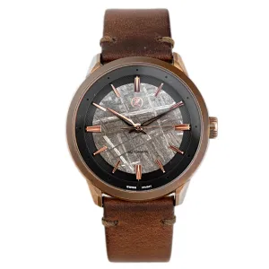 Zelos Gallant G-1 Bronze Meteorite Gray Dial 40mm Full Set