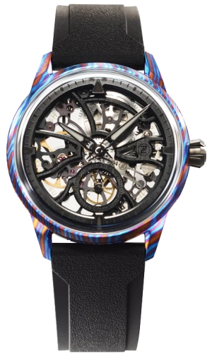 Zelos Skyraider 40 Skeleton Ti-Damascus